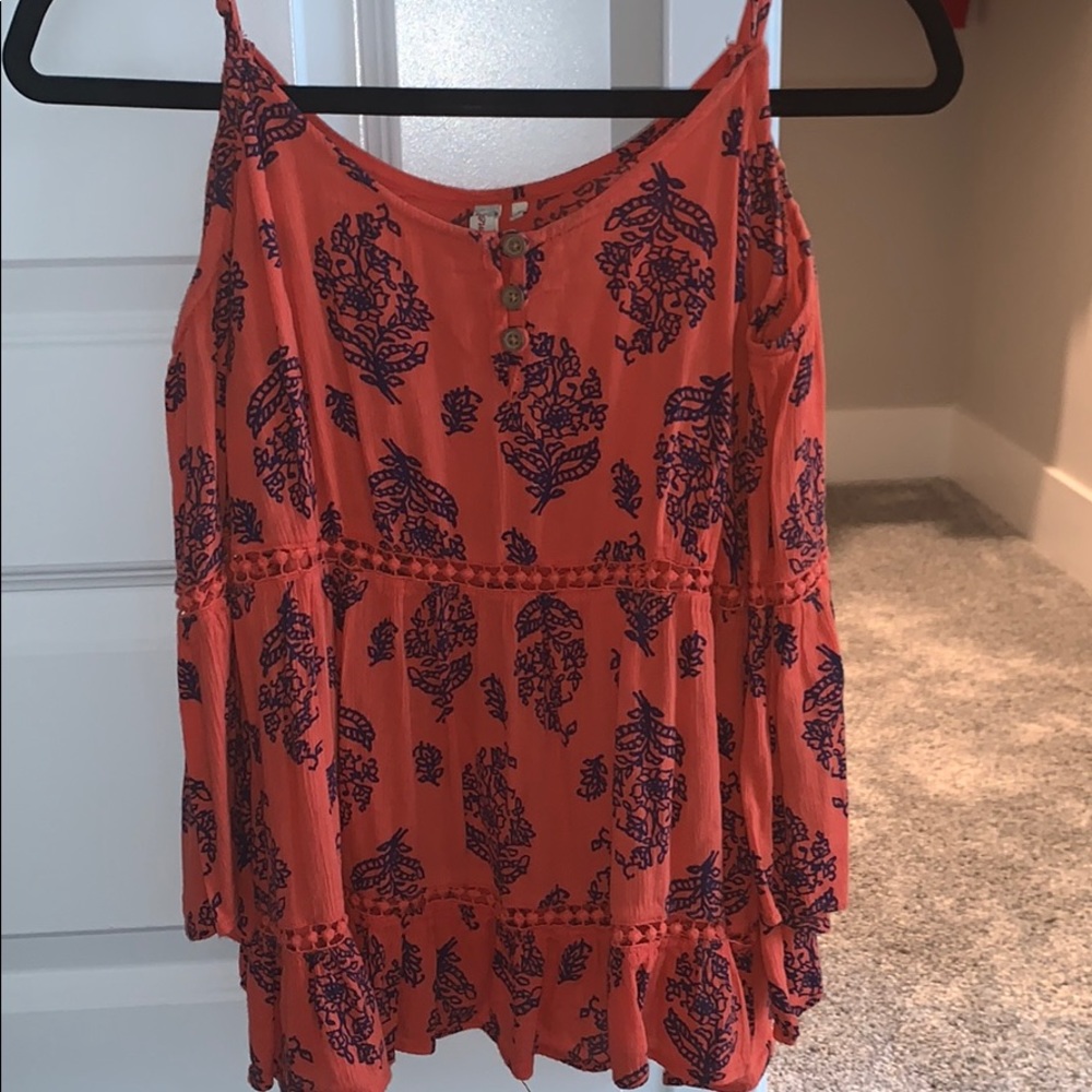 Off the shoulder shirt